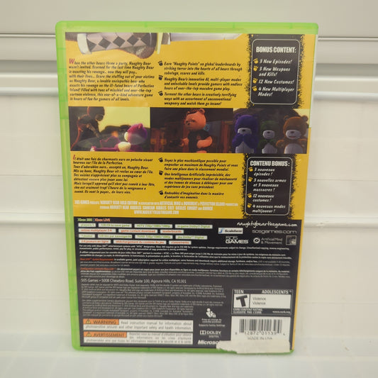 Naughty Bear: Gold Edition - Xbox 360