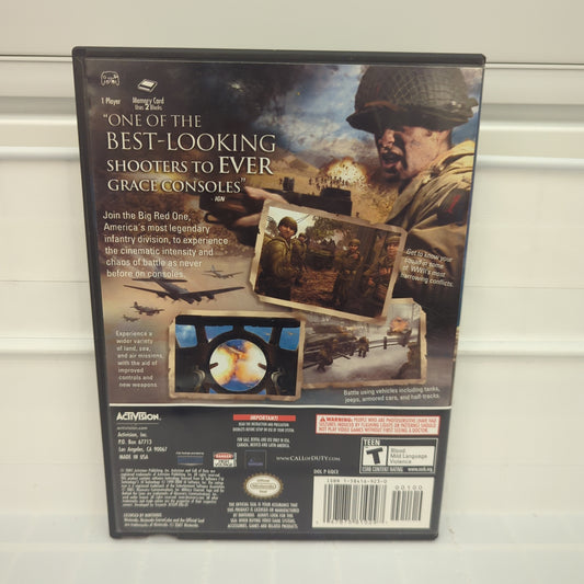 Call of Duty 2 Big Red One - Gamecube