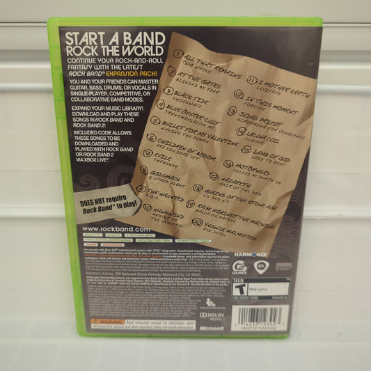 Rock Band Track Pack: Metal - Xbox 360