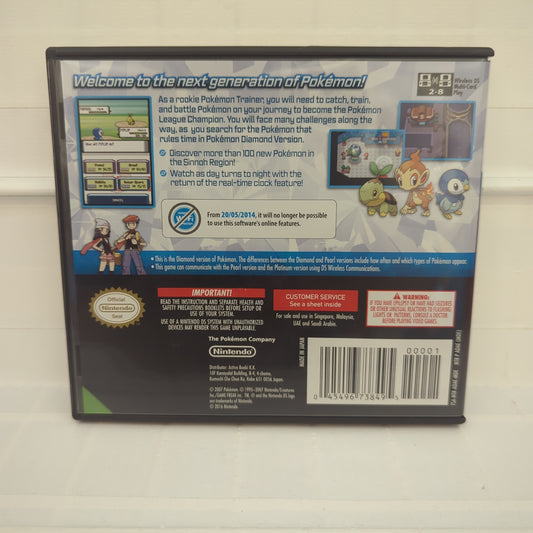 Pokemon Diamond - Nintendo DS