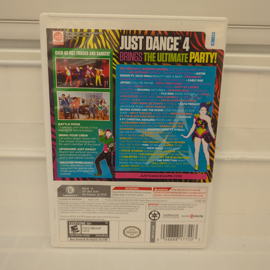 Just Dance 4 - Wii