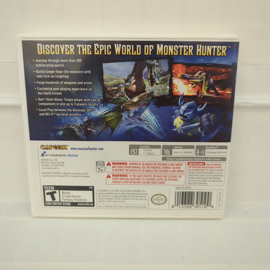 Monster Hunter 3 Ultimate - Nintendo 3DS