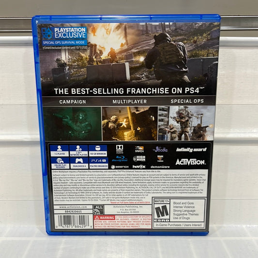 Call of Duty: Modern Warfare - Playstation 4