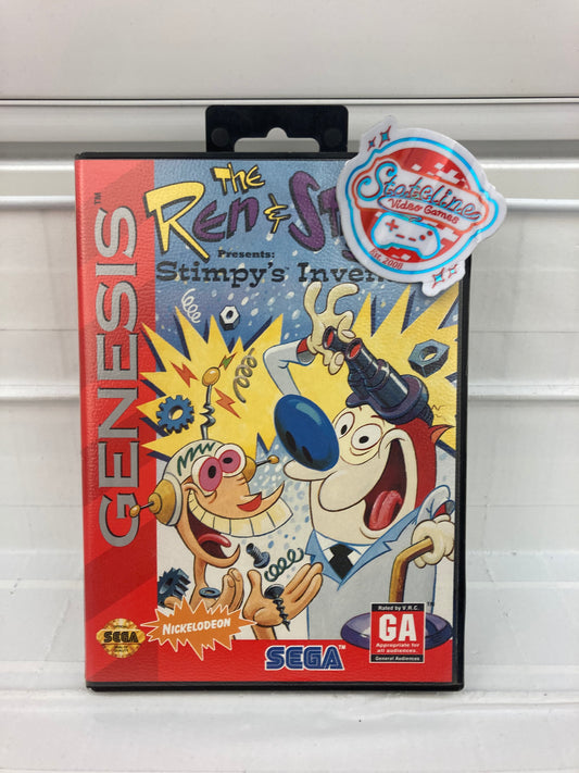 The Ren and Stimpy Show Stimpy's Invention - Sega Genesis