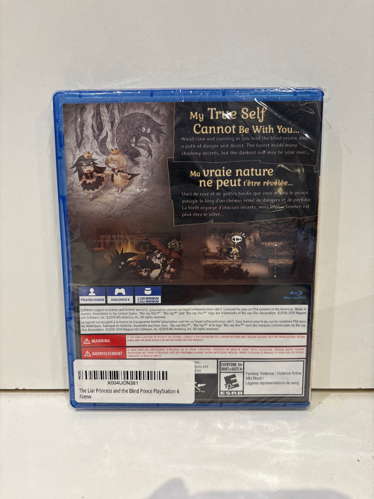 Liar Princess and the Blind Prince - Playstation 4