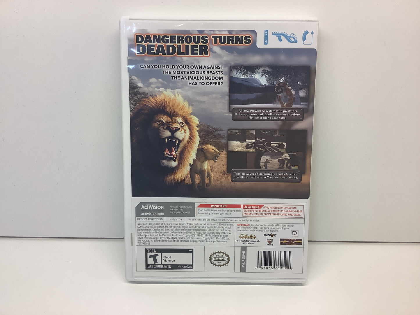 Cabela's Dangerous Hunts 2013 - Wii