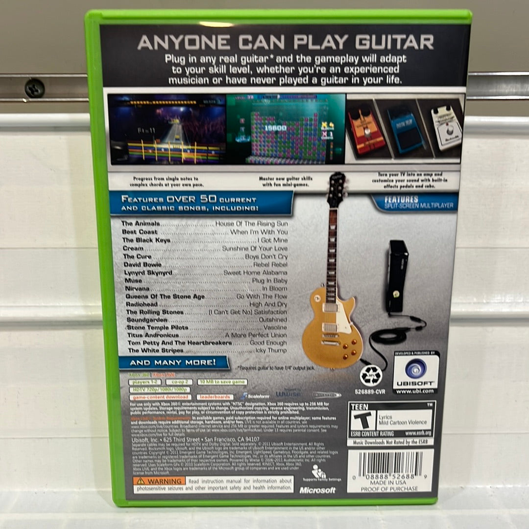 Rocksmith (Game Only, No Cable) - Xbox 360
