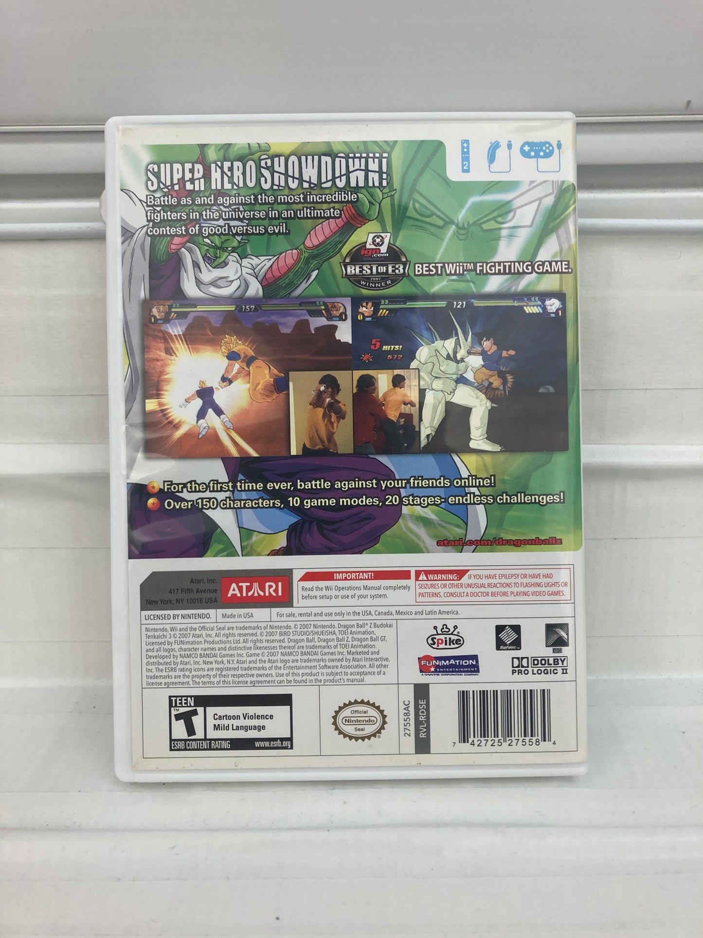 Dragon Ball Z Budokai Tenkaichi 3 - Wii