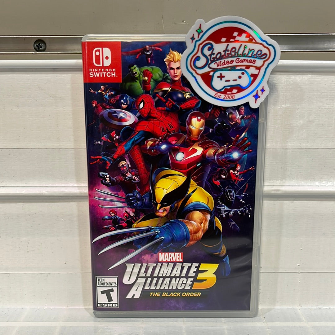 Marvel Ultimate Alliance 3: The Black Order - Nintendo Switch – Stateline  Video Games Inc.