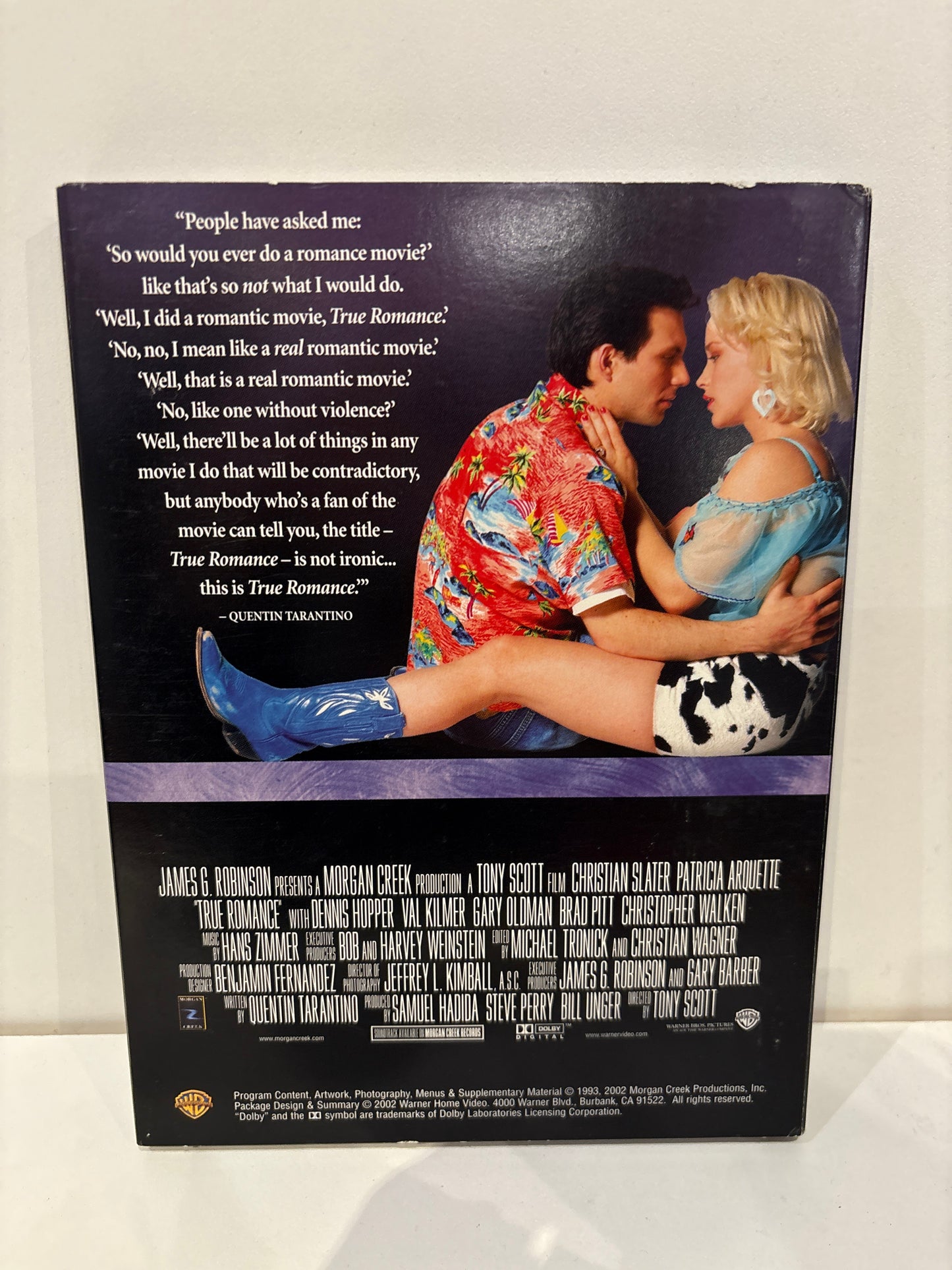 True Romance: Unrated Director's Cut - DVD