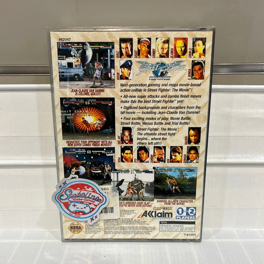Street Fighter The Movie - Sega Saturn