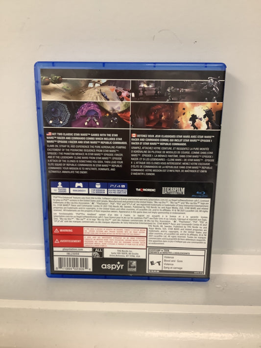 Star Wars Racer & Commando Combo - Playstation 4