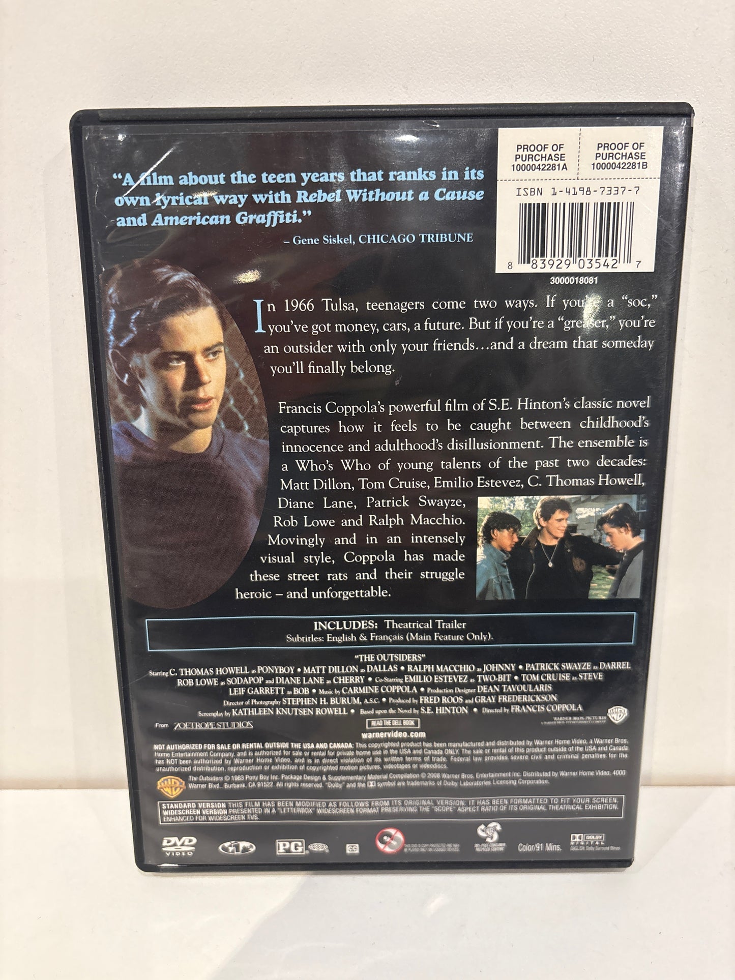 The Outsiders - DVD