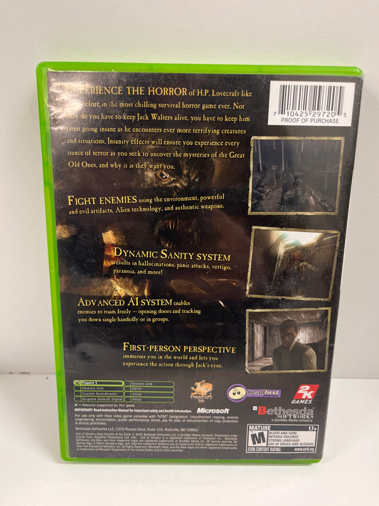 Call of Cthulhu Dark Corners of the Earth - Xbox