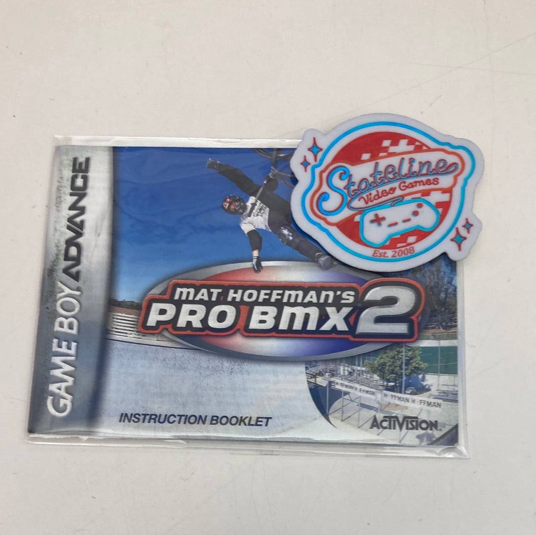 Mat Hoffman's Pro BMX 2 - GameBoy Advance