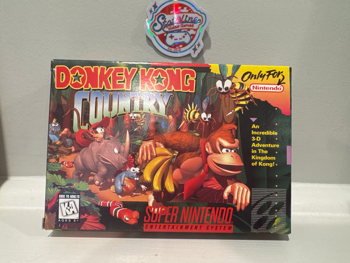 Donkey Kong Country - Super Nintendo
