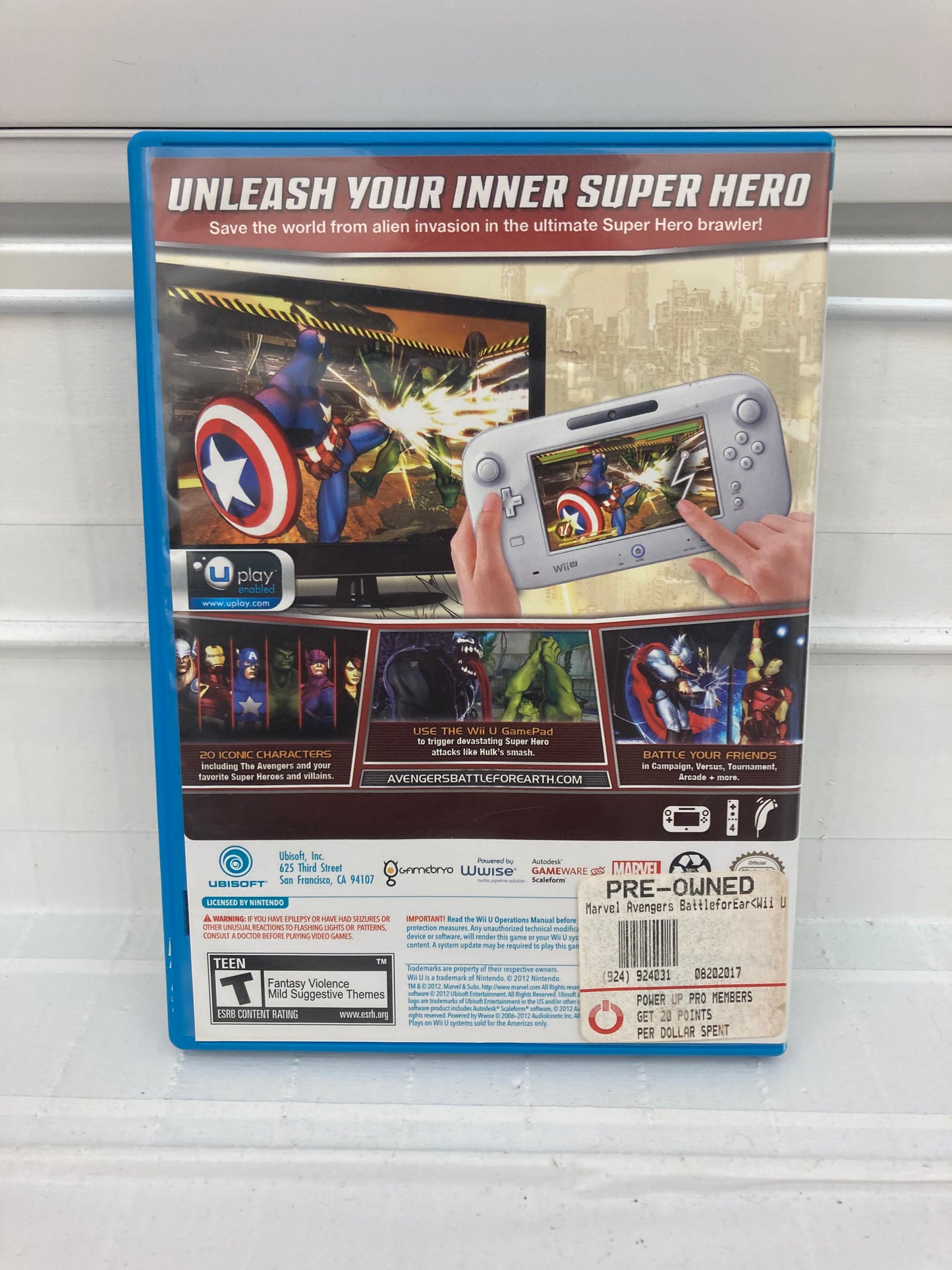 Marvel Avengers: Battle For Earth - Wii U