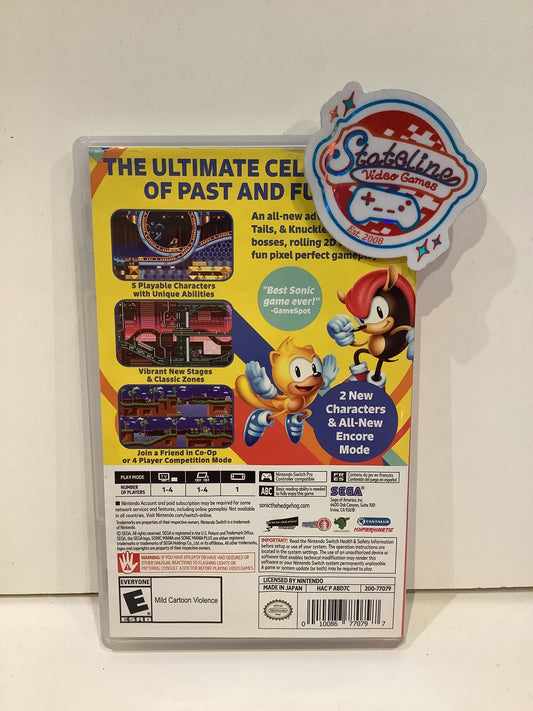 Sonic Mania Plus - Nintendo Switch
