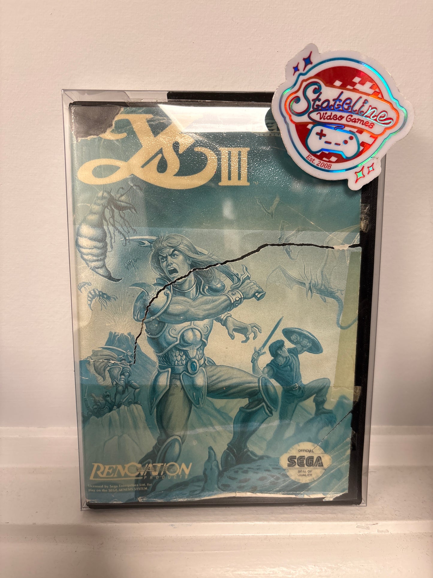 Ys III Wanderers from Ys - Sega Genesis