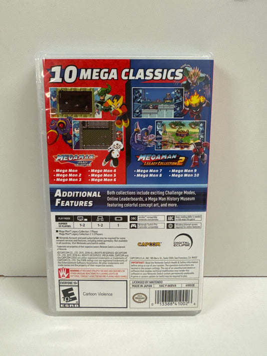 Mega Man Legacy Collection 1 + 2 - Nintendo Switch