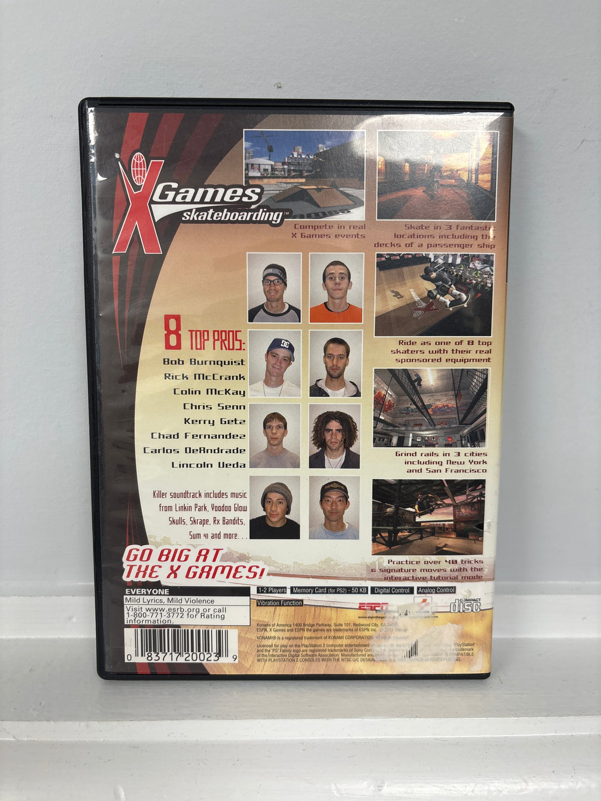 ESPN X Games Skateboarding - Playstation 2