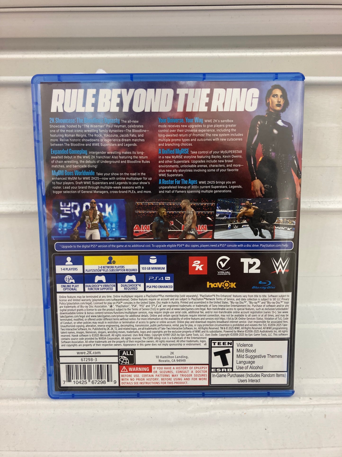 WWE 2K25 - PlayStation 4