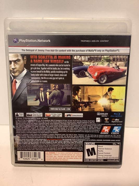 Mafia II - Playstation 3