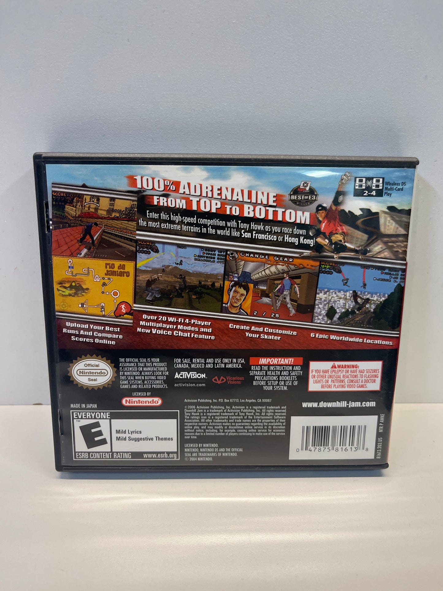 Tony Hawk Downhill Jam - Nintendo DS