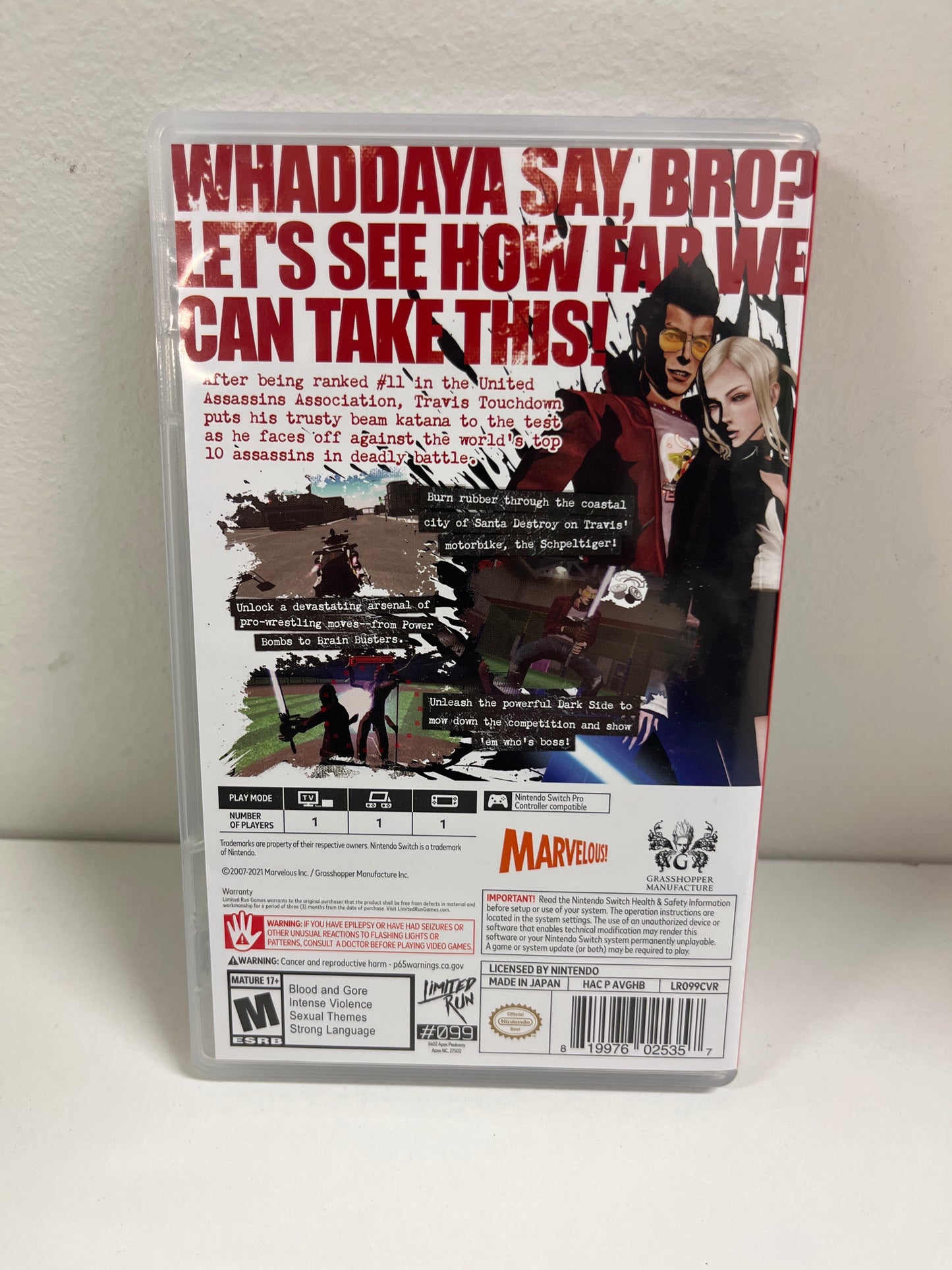 No More Heroes - Nintendo Switch