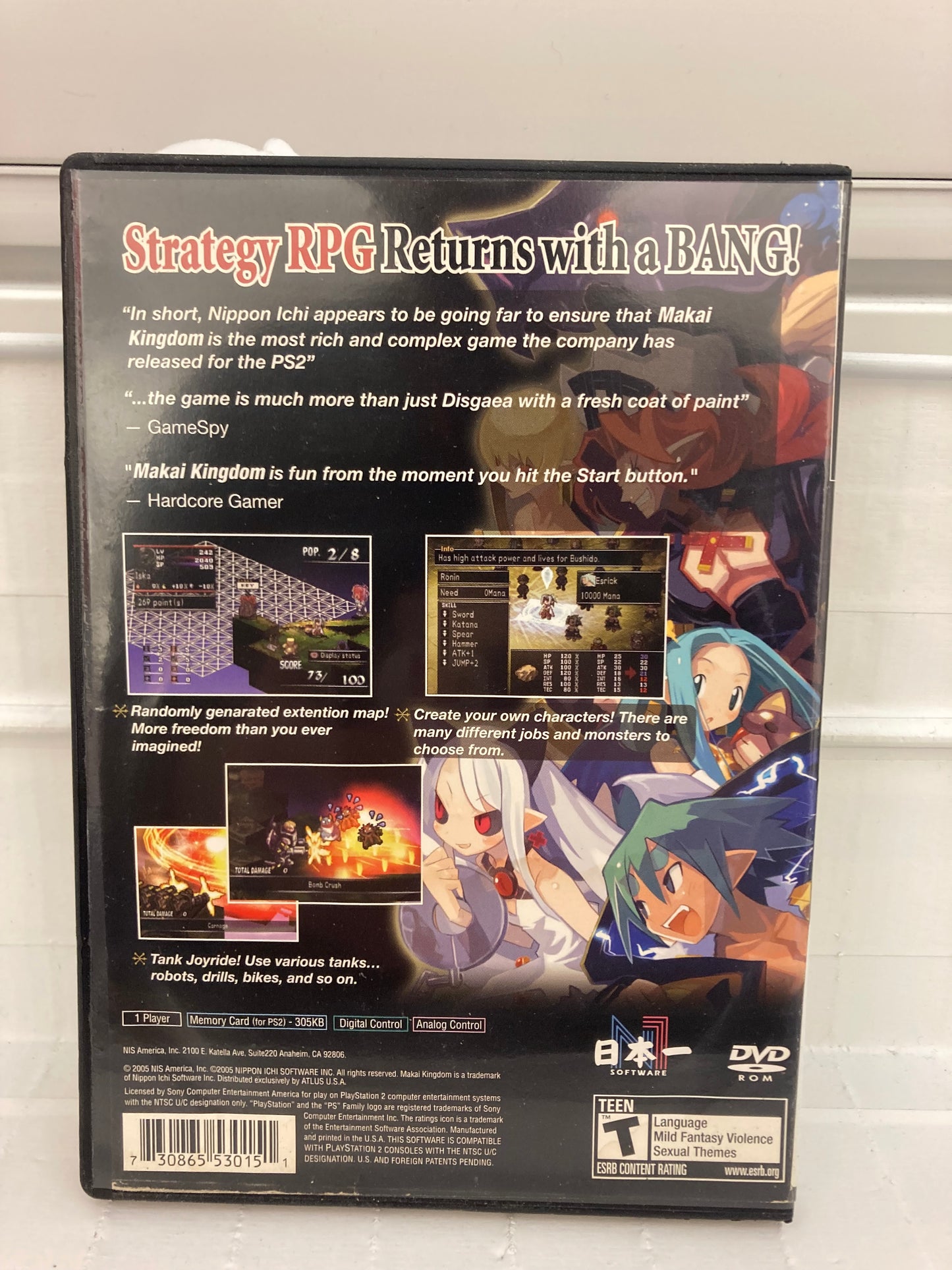 Makai Kingdom Chronicles of the Sacred Tome - Playstation 2