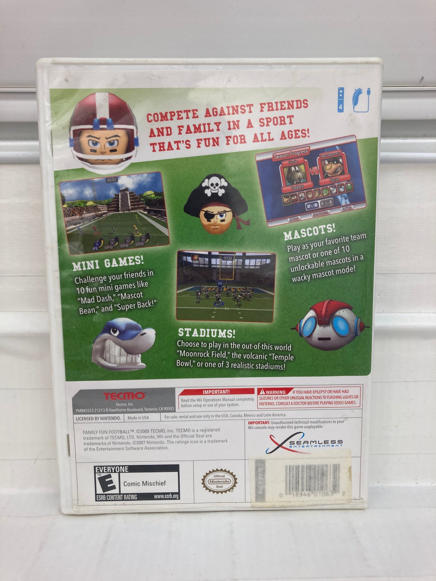 Family Fun Football - Wii