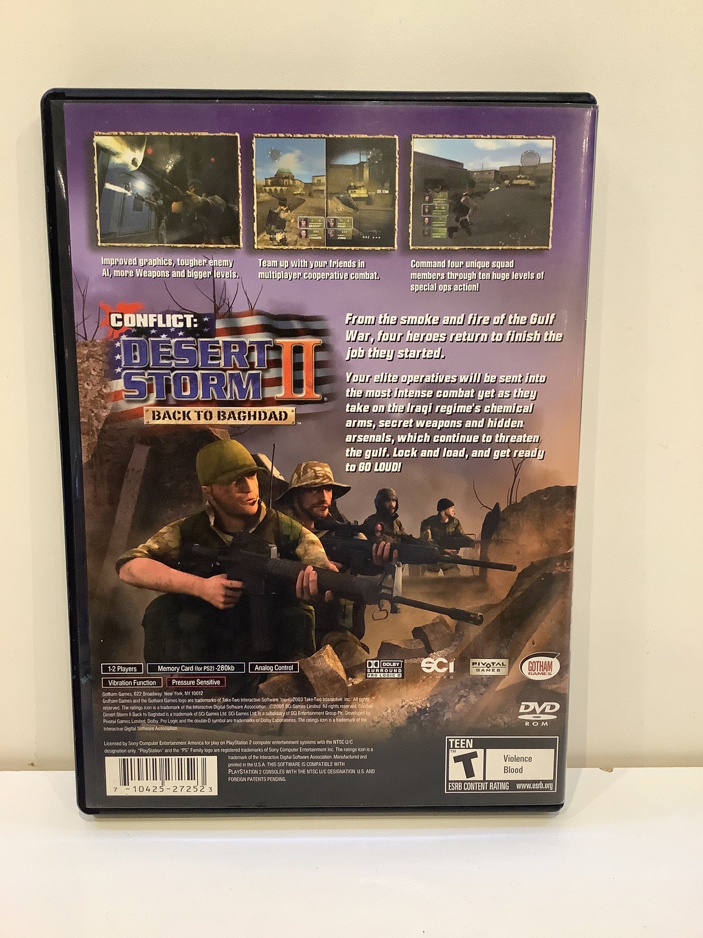 Conflict Desert Storm 2 - Playstation 2