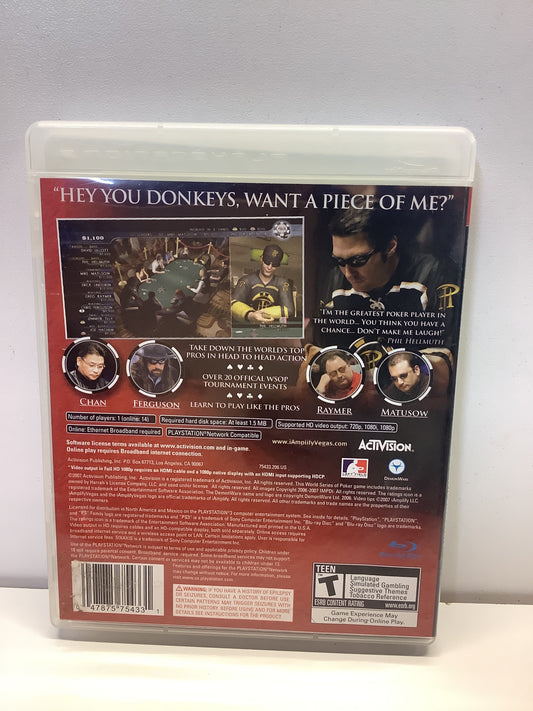 World Series Of Poker 2008 - Playstation 3