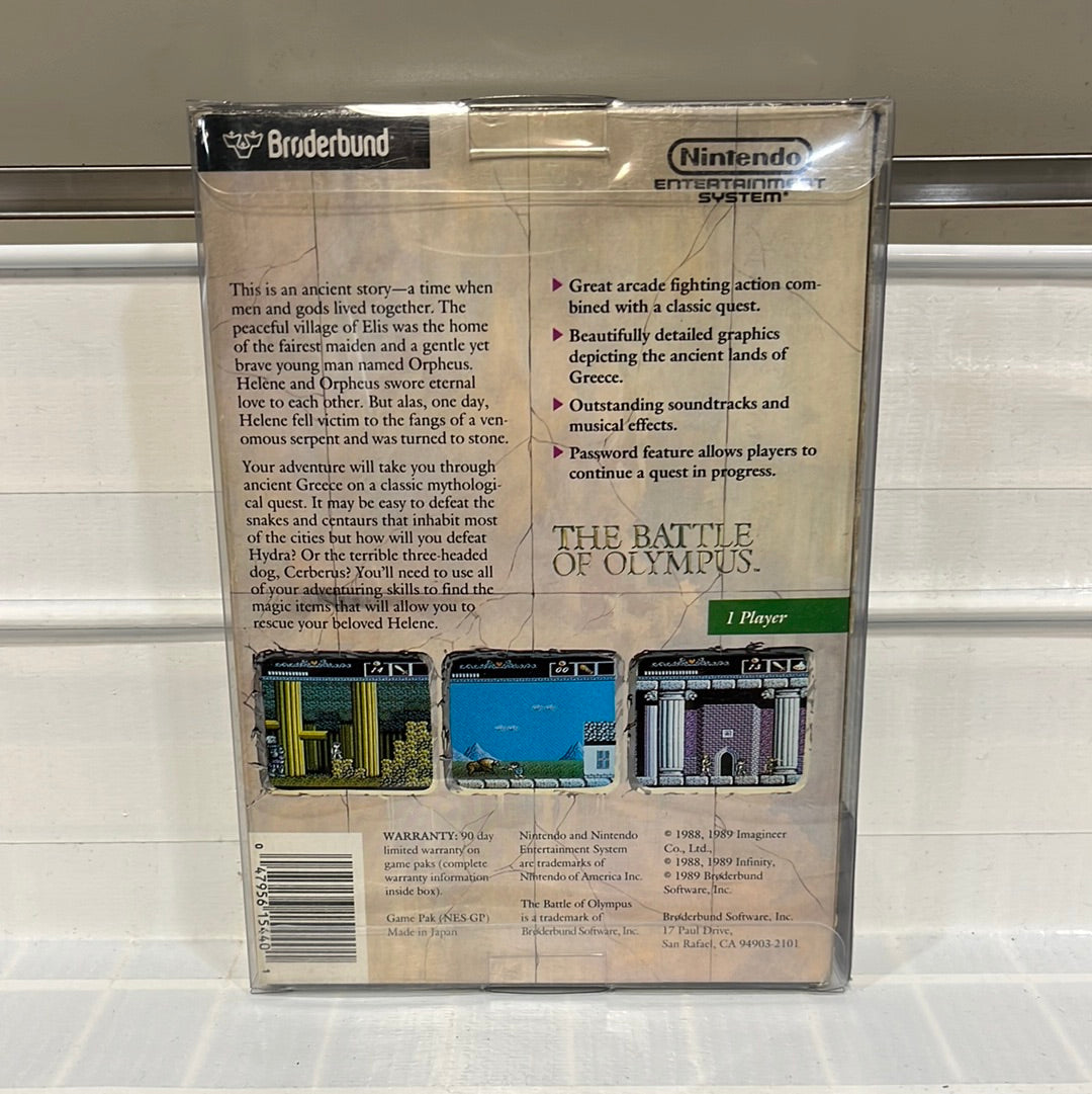 Battle of Olympus - NES