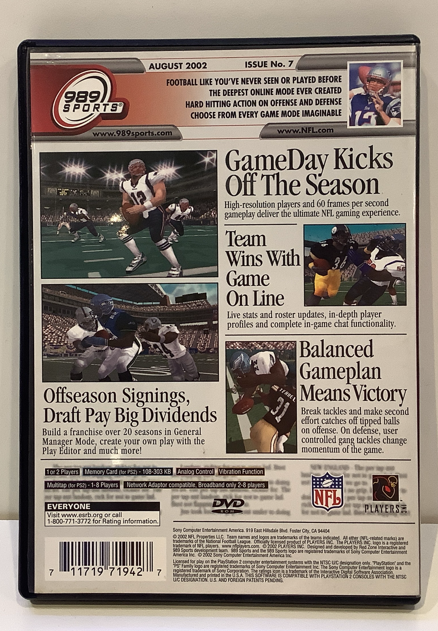 NFL Gameday 2003 - Playstation 2