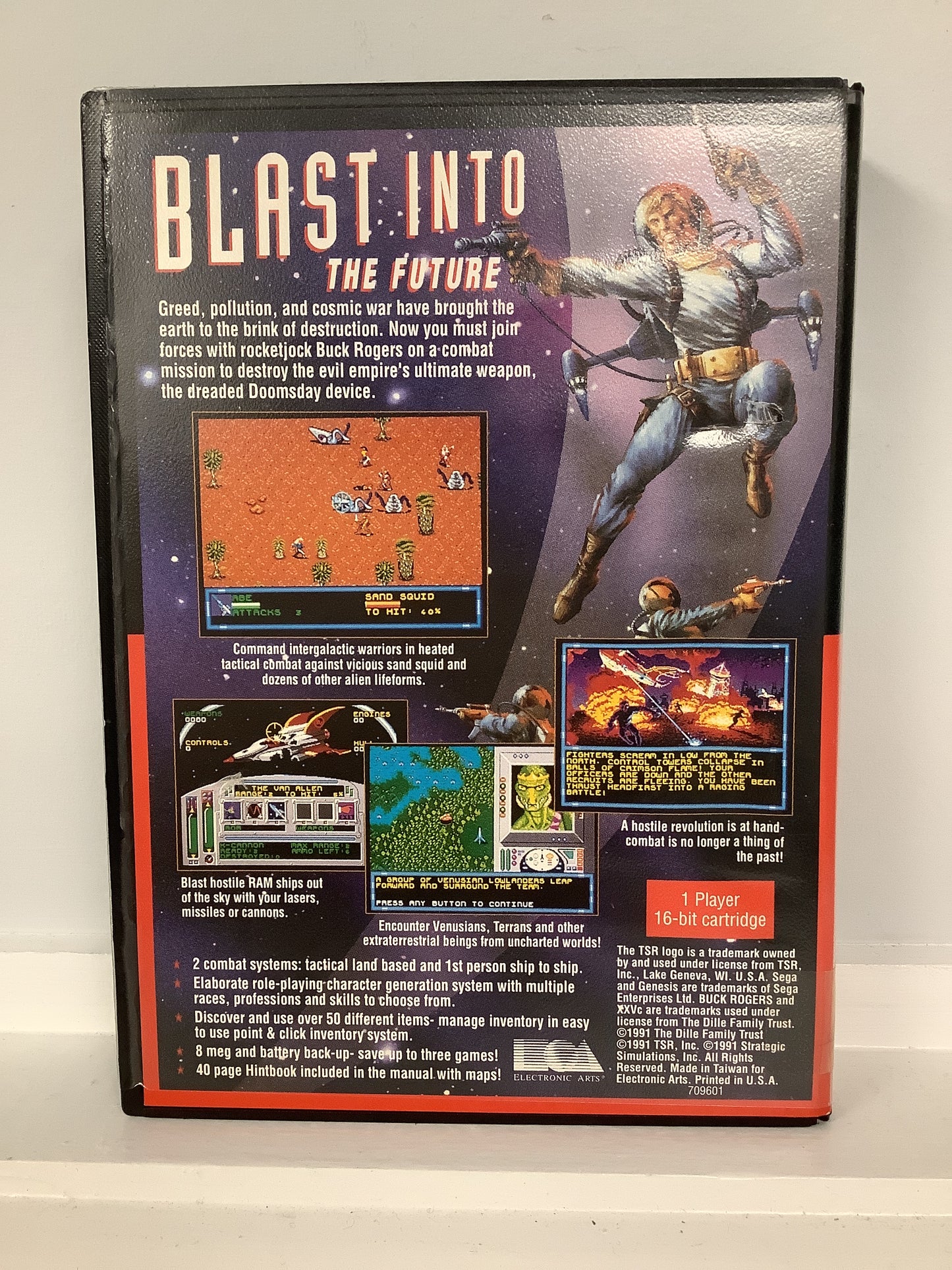 Buck Rogers Countdown to Doomsday - Sega Genesis