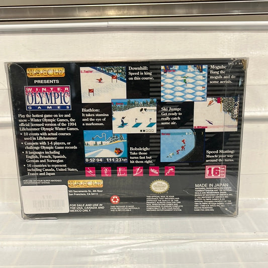 Winter Olympic Games Lillehammer 94 - Super Nintendo