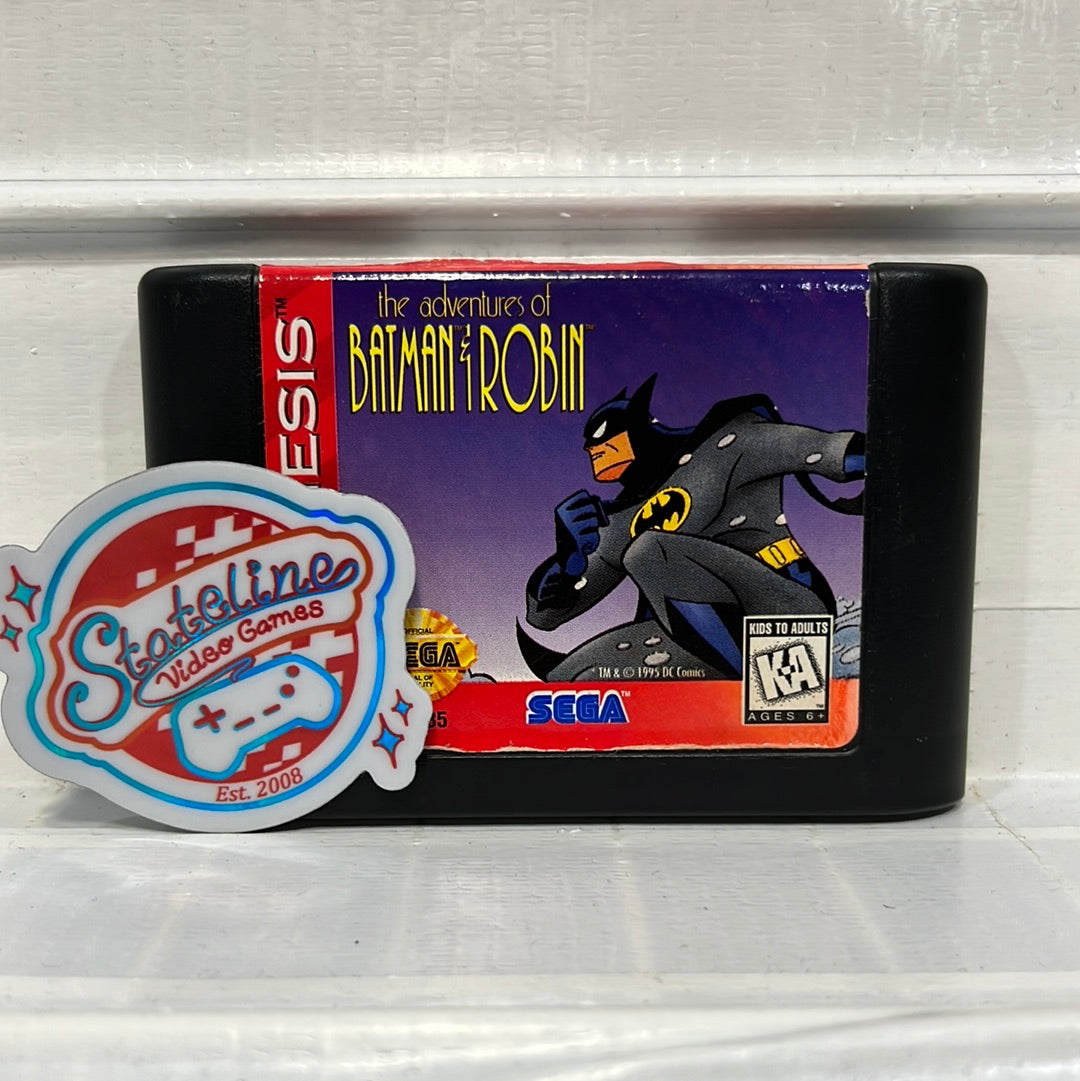 Adventures of Batman and Robin - Sega Genesis – Stateline Video Games Inc.