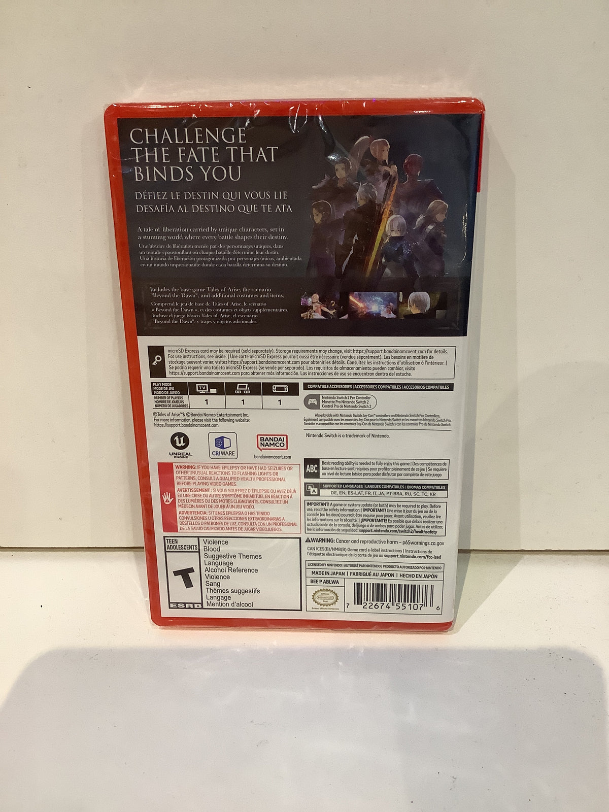 Tales Of Arise: Beyond The Dawn Edition - Nintendo Switch 2