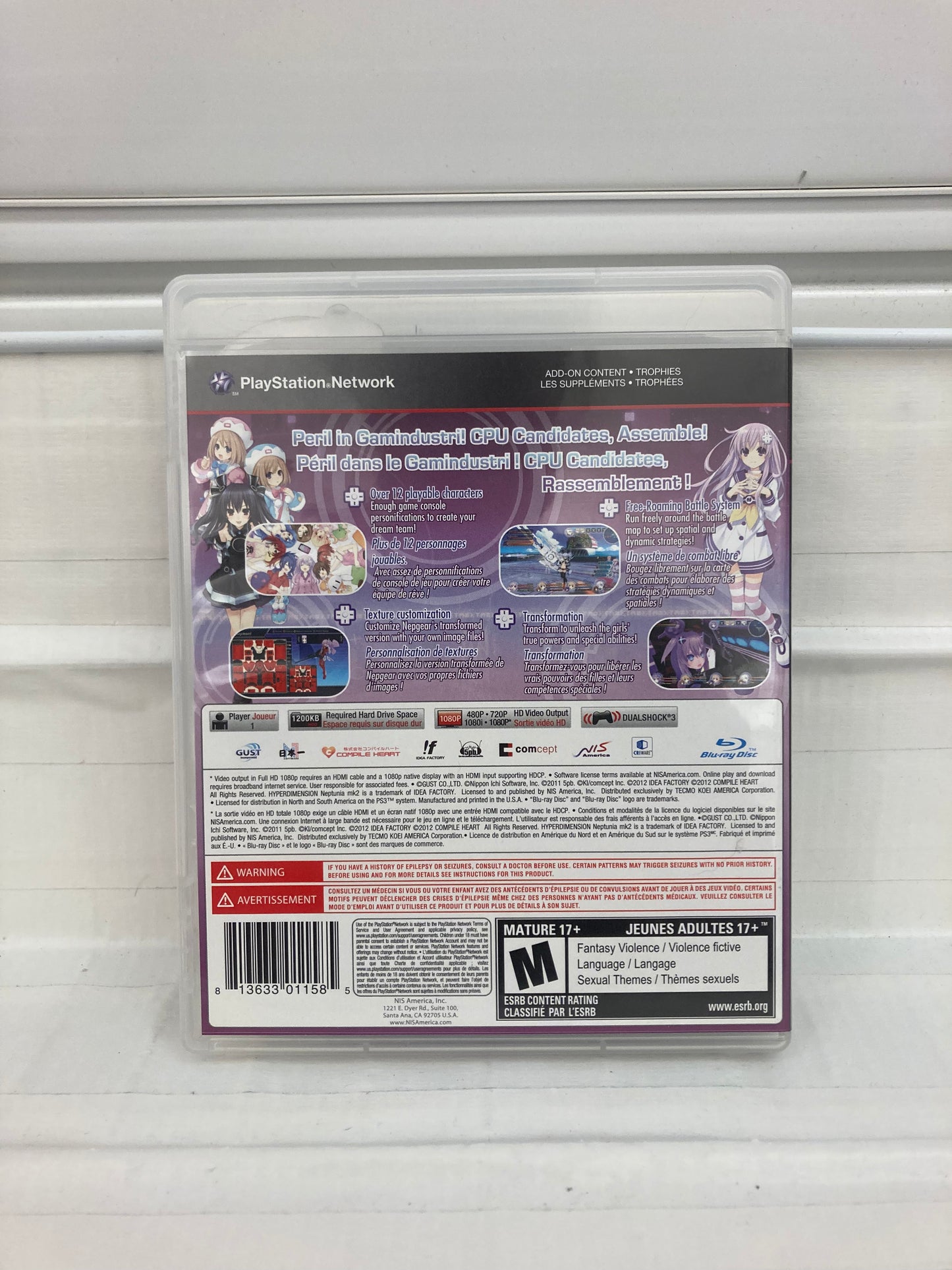 Hyperdimension Neptunia MK2 - Playstation 3