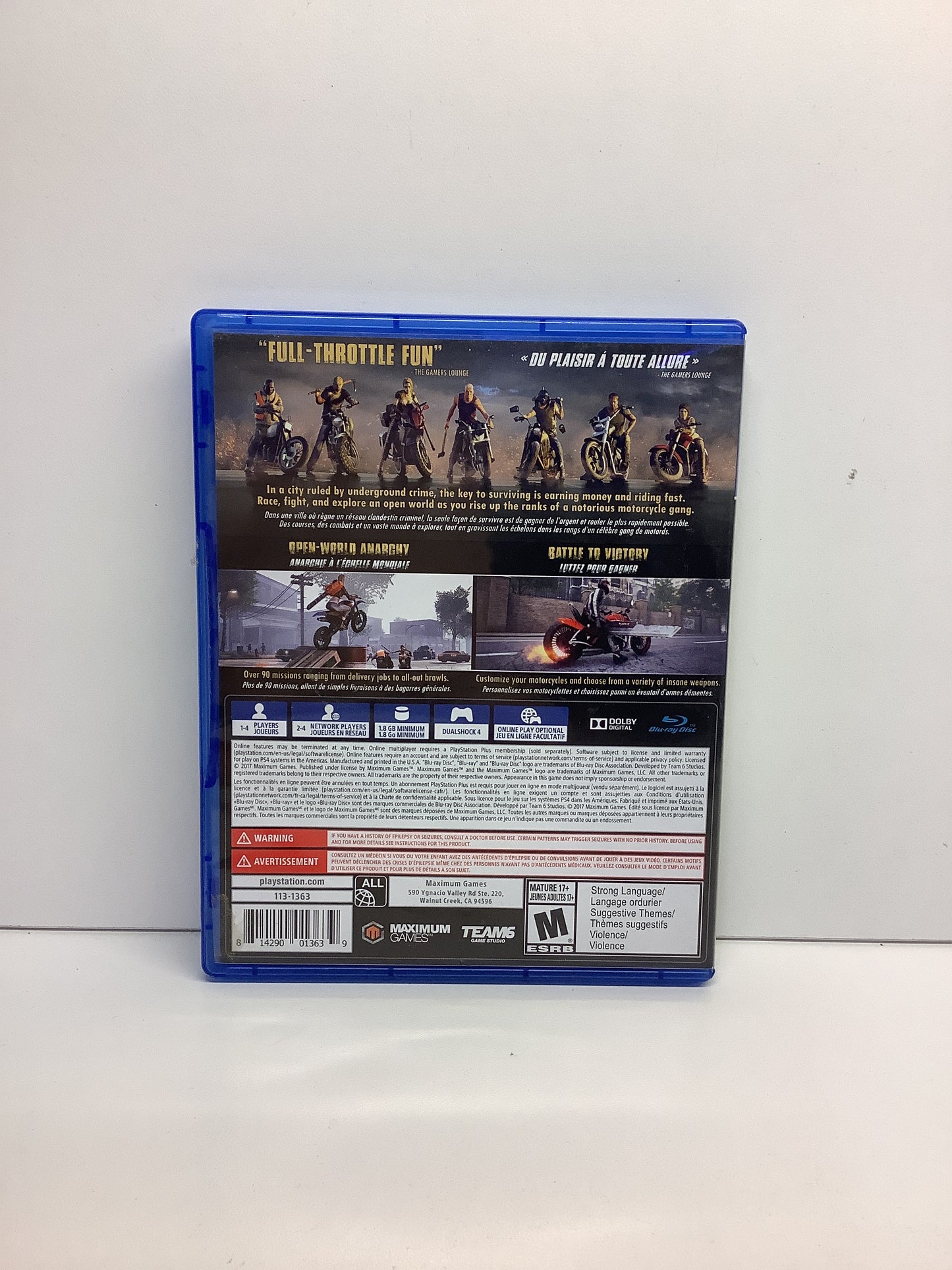 Road Rage - Playstation 4