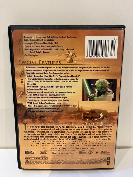Star Wars II: Attack of the Clones - DVD