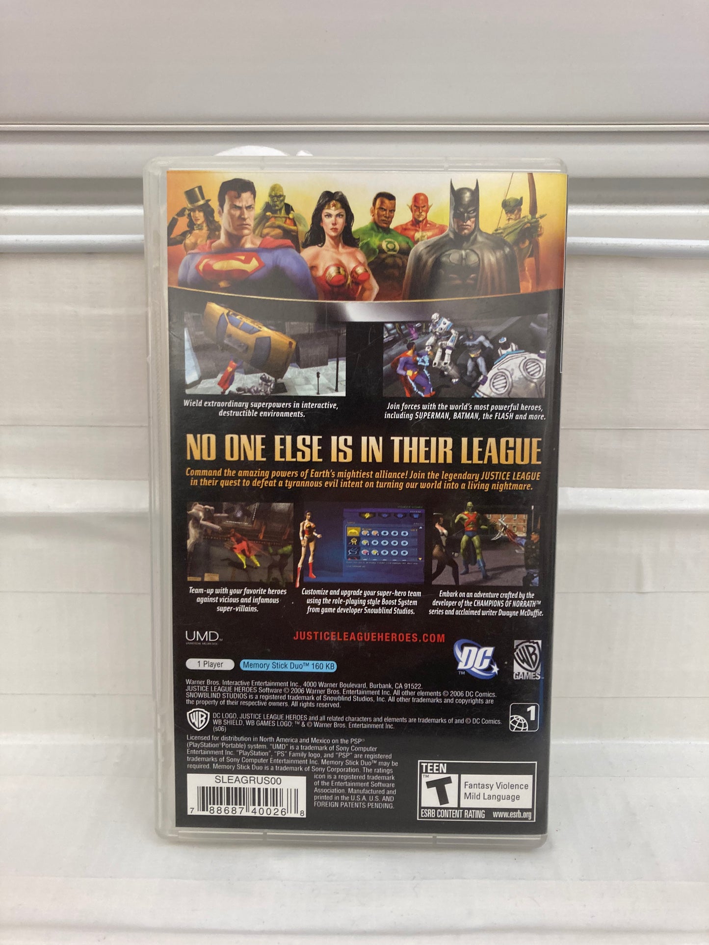 Justice League Heroes - PSP