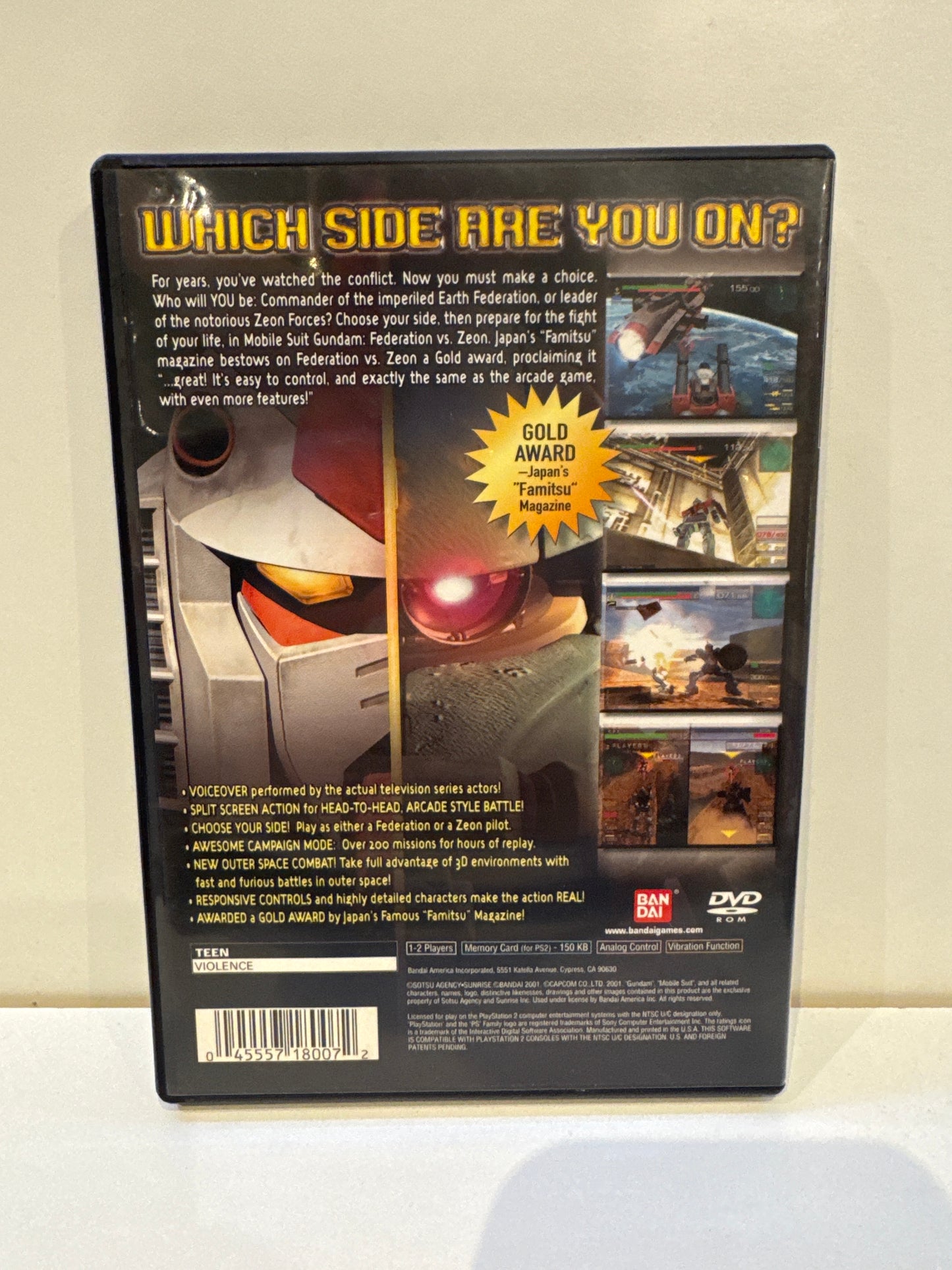 Mobile Suit Gundam Federation vs Zeon - Playstation 2