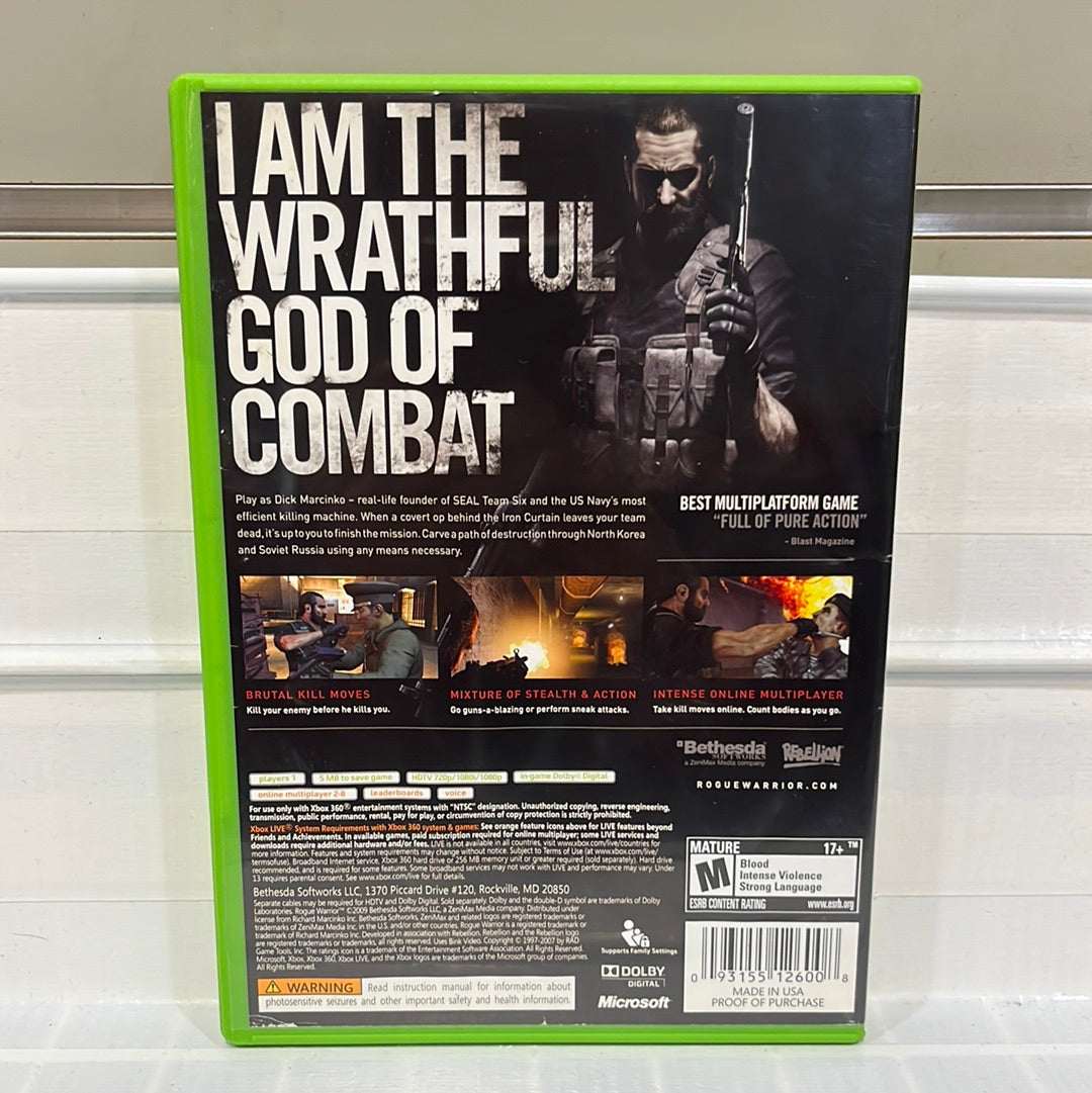 Rogue Warrior - Xbox 360