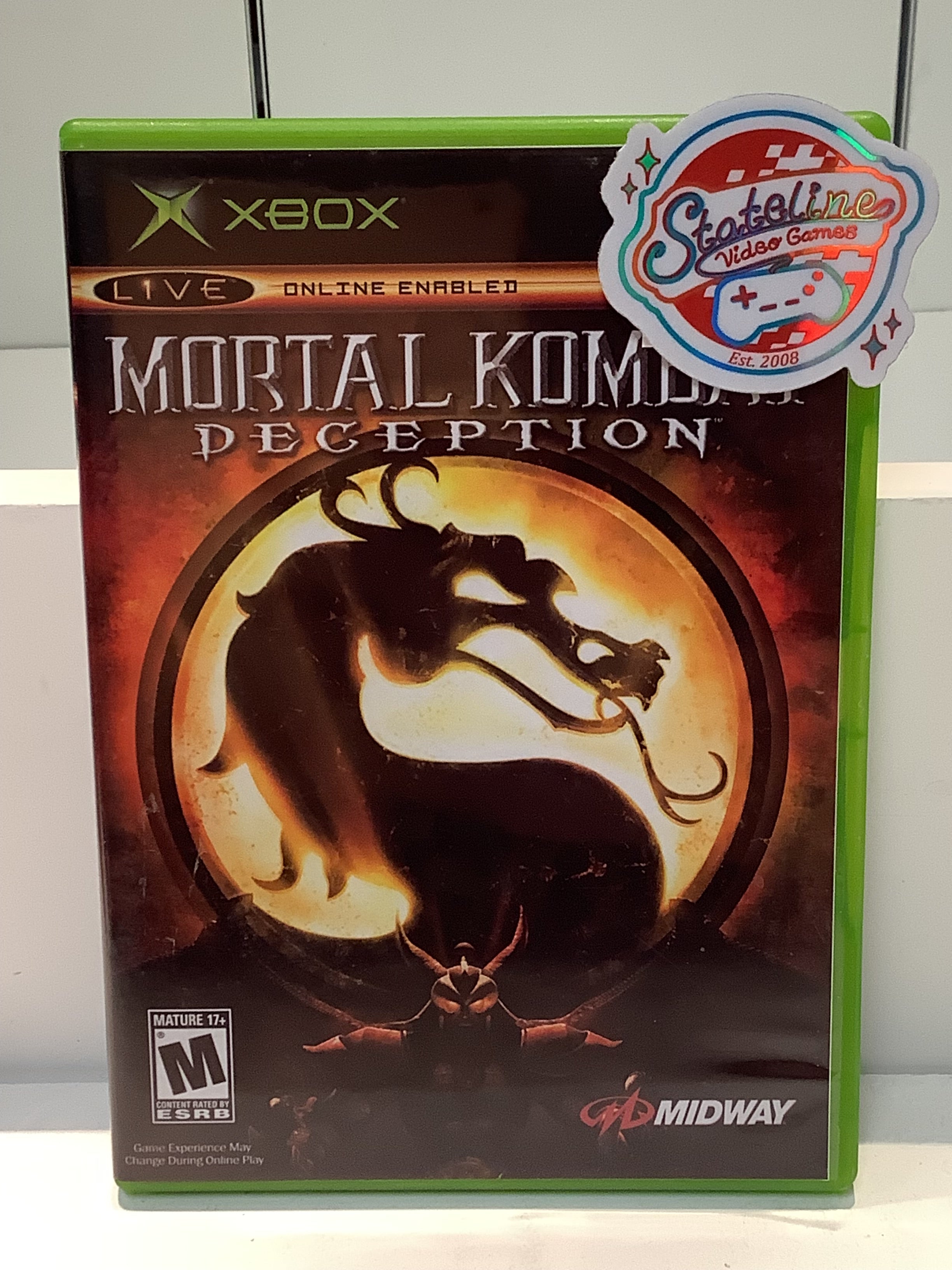 Mortal Kombat Deception - Xbox – Stateline Video Games Inc.