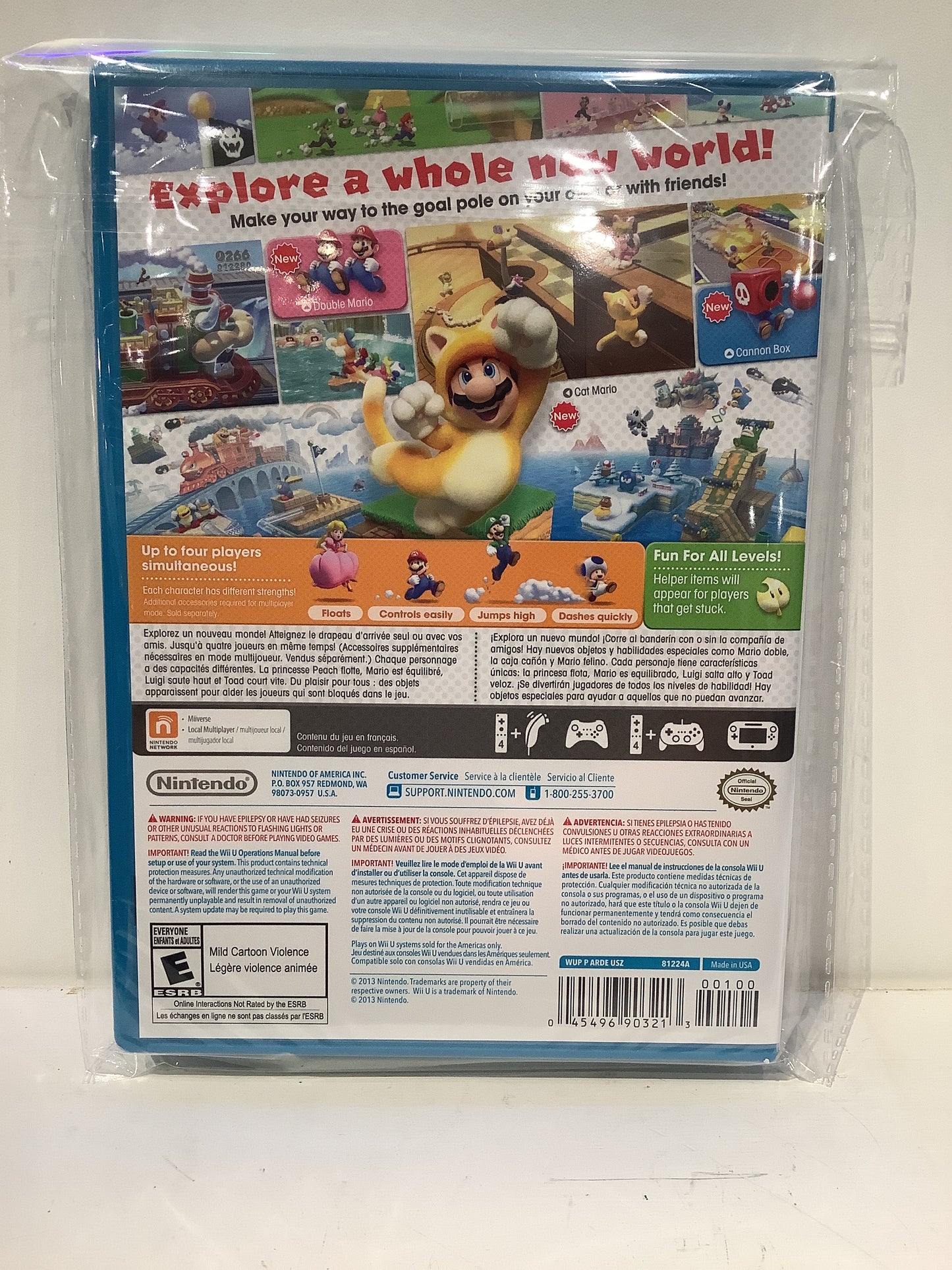 Super Mario 3D World - Wii U