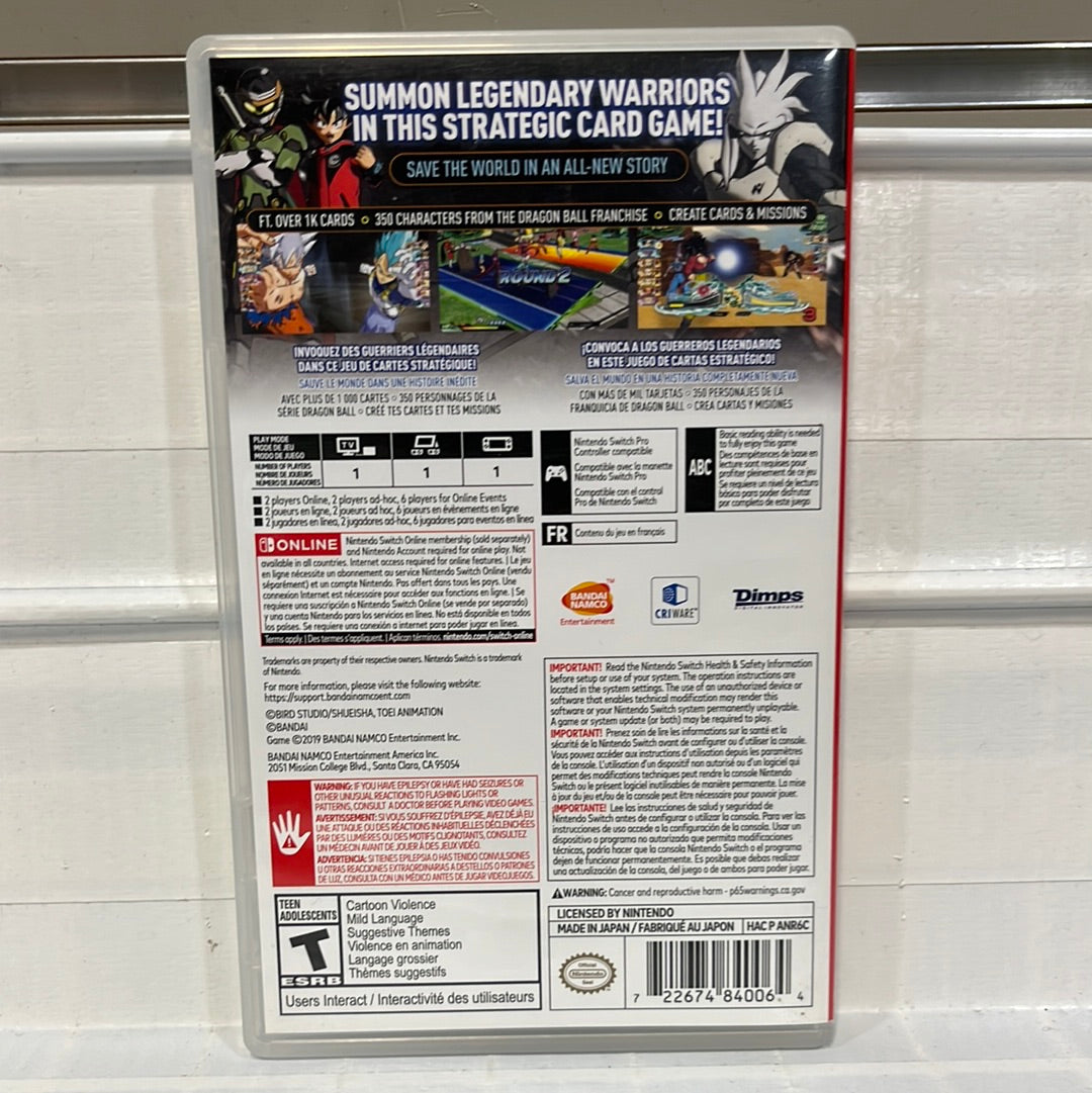 Super Dragon Ball Heroes World Mission - Nintendo Switch
