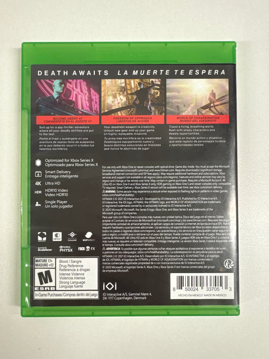 Hitman 3 - Xbox Series X