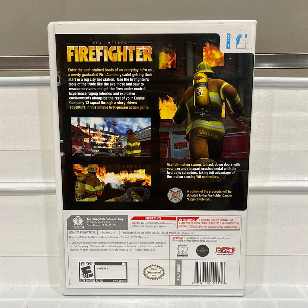 Real Heroes: Firefighter - Wii